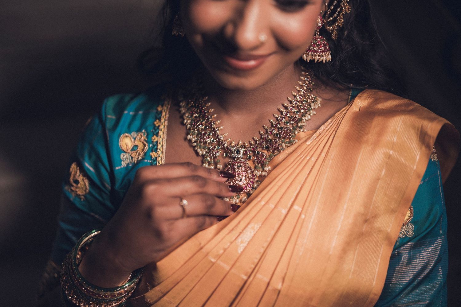Kavya & Gautam — An Intimate Beginning